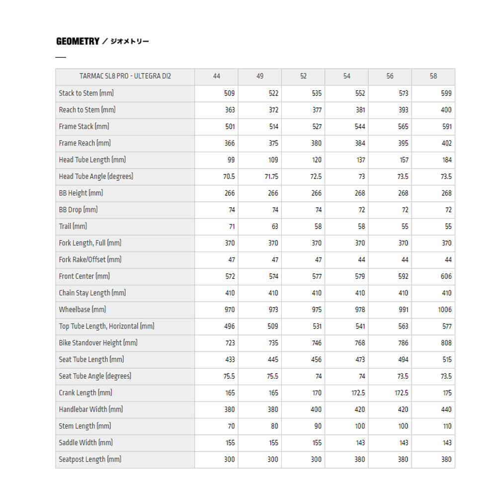 SPECIALIZED TARMAC SL8 PRO - ULTEGRA DI2