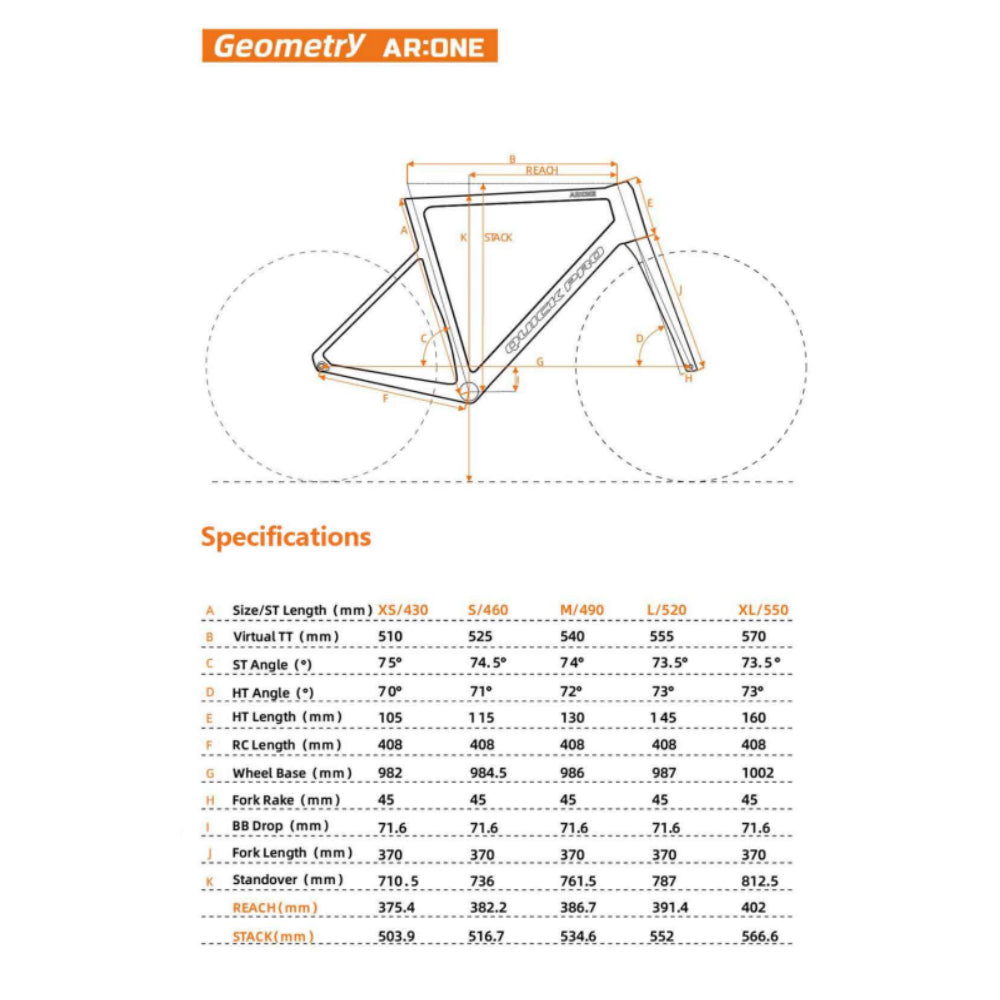 QUICK PRO（クイックプロ）AR:One（エーアールワン） Carbon Road Bike Frameset
